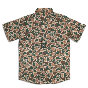 Michigan State Camo - Frio Tech Shirt