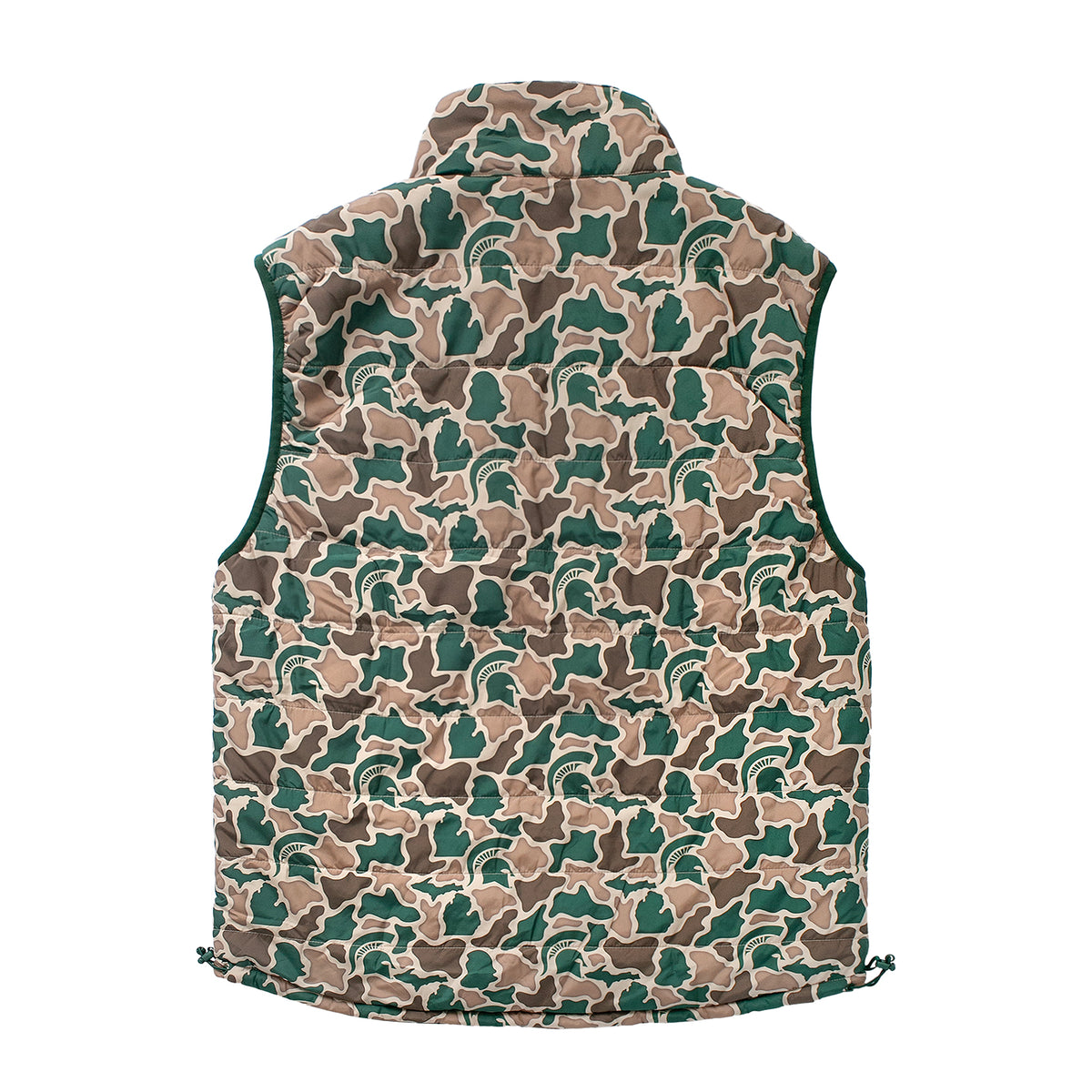 Michigan State Spartans Camo - Reversible Vest