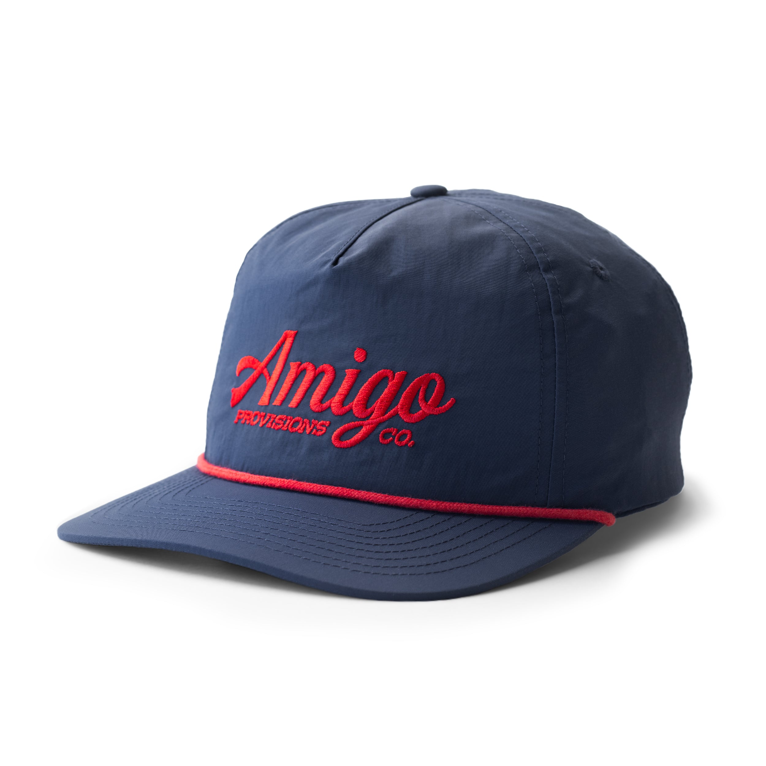 Navy Blue Embroidered Logo Hat – Amigo Provisions Company display picture 3