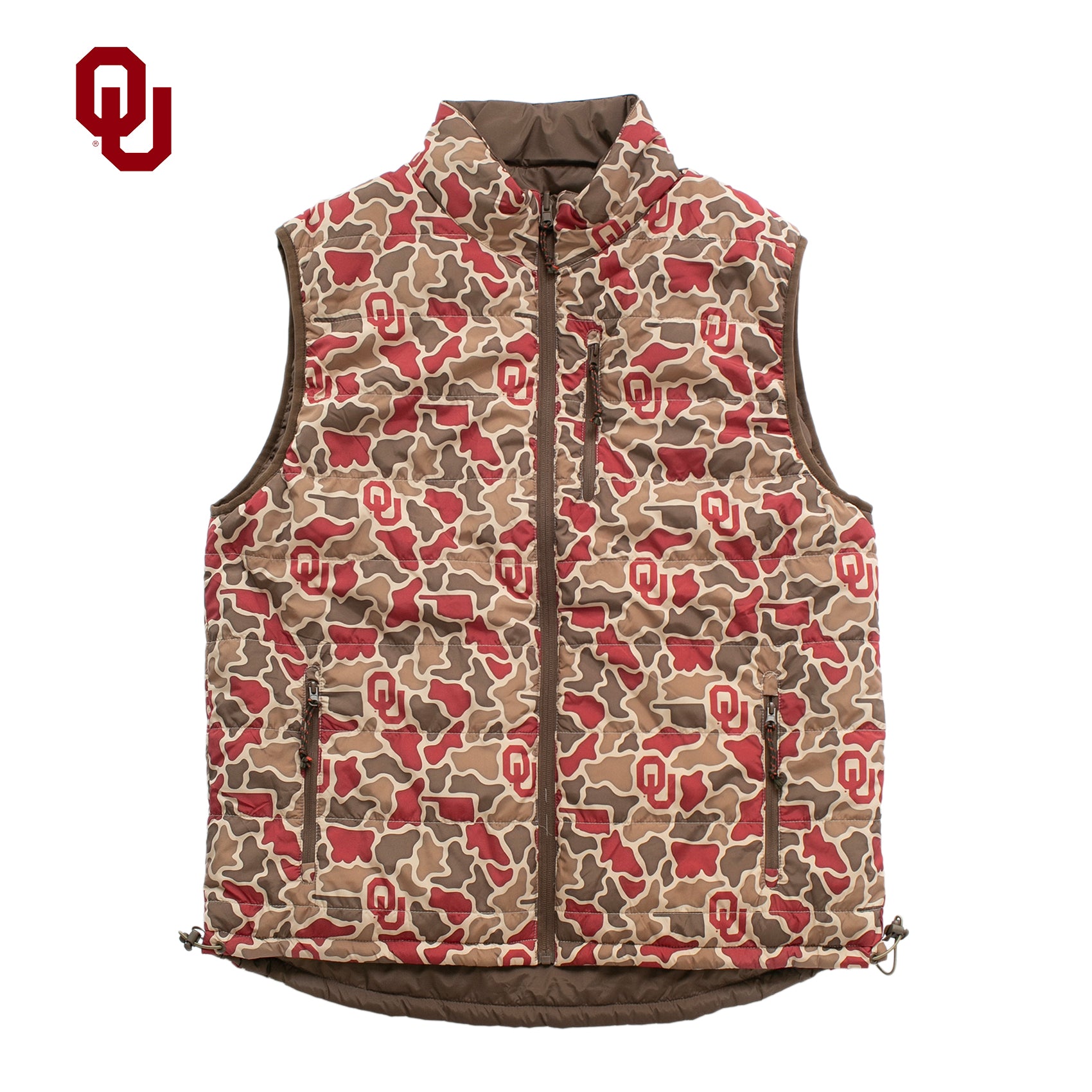 Oklahoma Sooners Camo - Reversible Vest