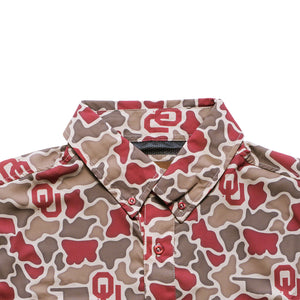 Oklahoma Sooners Camo - Frio Tech Shirt