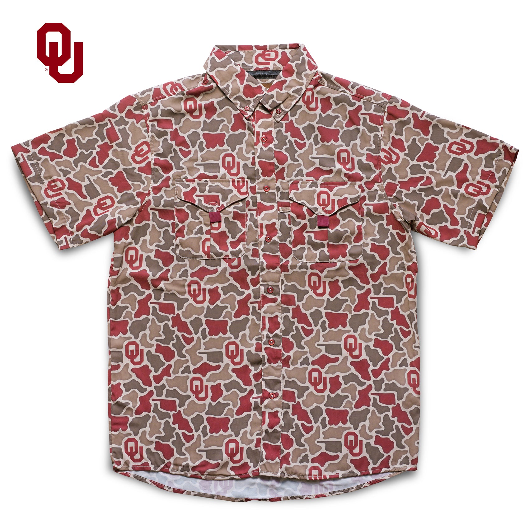 Oklahoma Sooners Camo - Frio Tech Shirt
