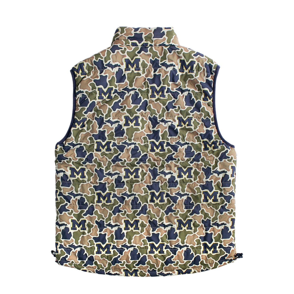 Michigan Wolverines Camo - Reversible Vest