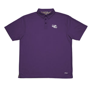 LSU Tigers Licensed Solid Sierra Polo Shirt