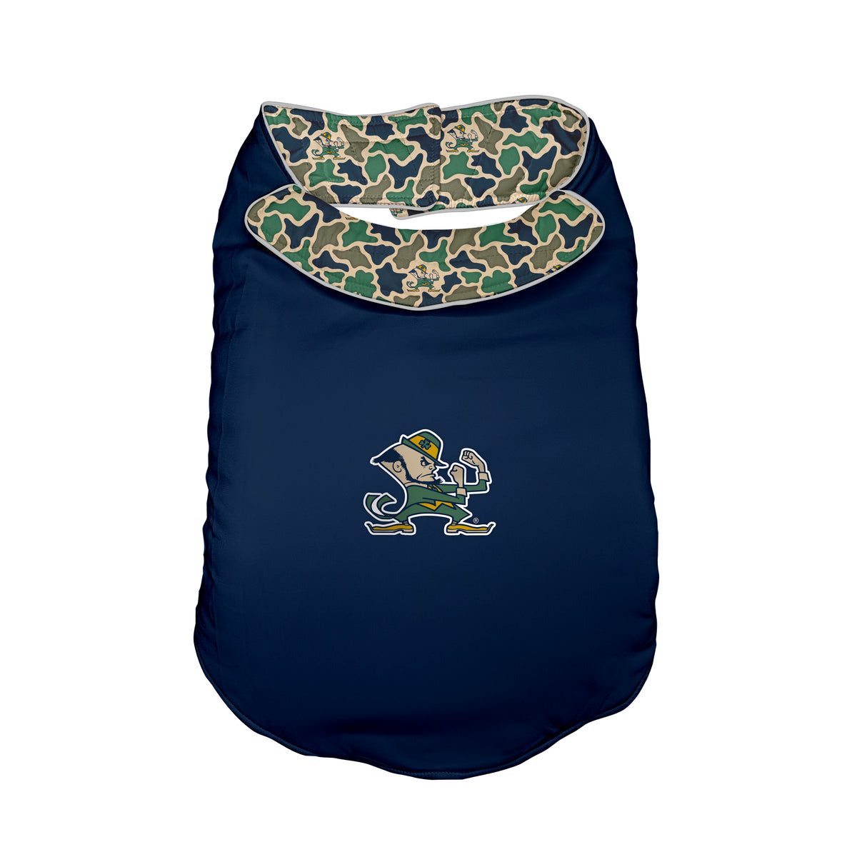 Notre Dame Fighting Irish Dog Reversible Puff Vest