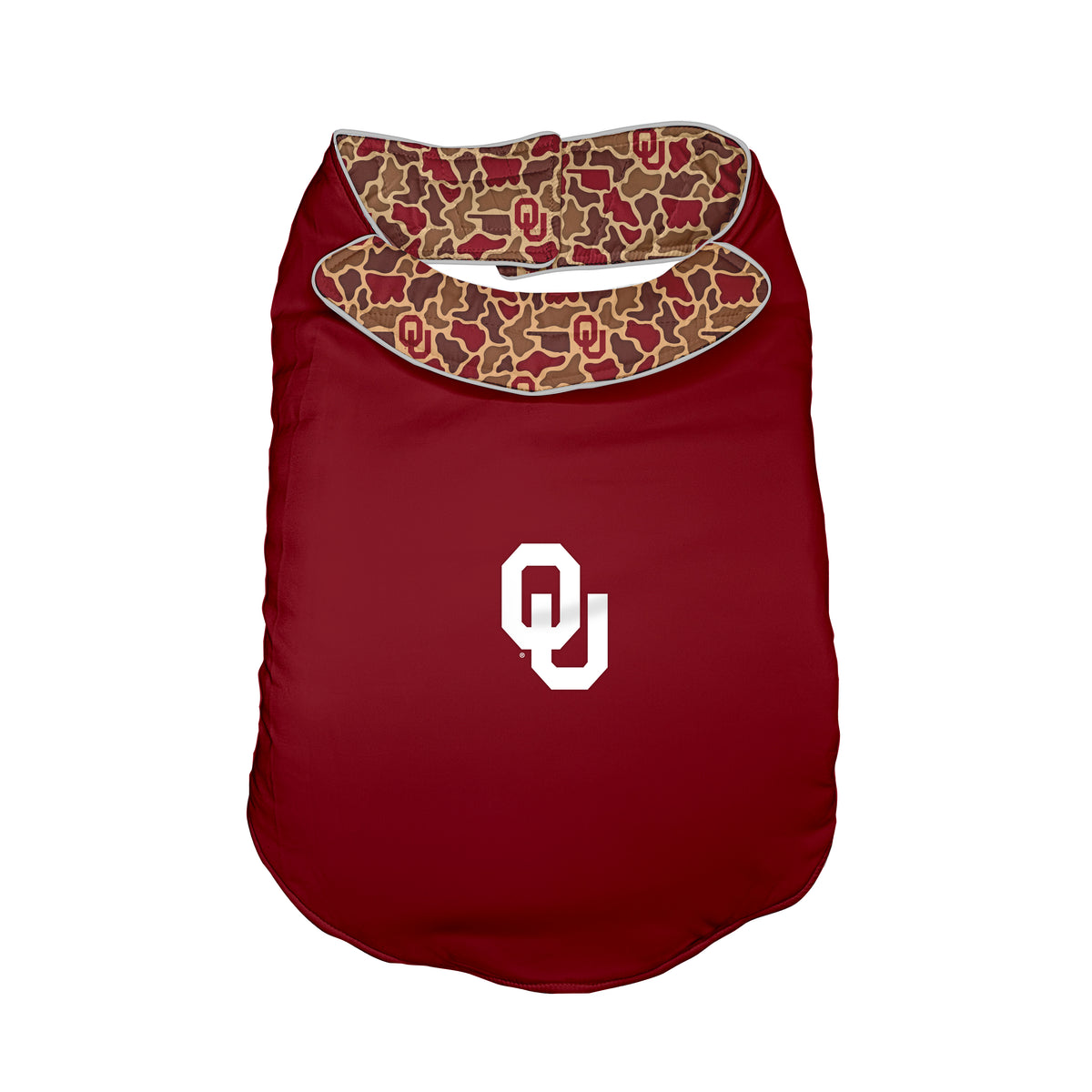 Oklahoma Dog Reversible Puff Vest