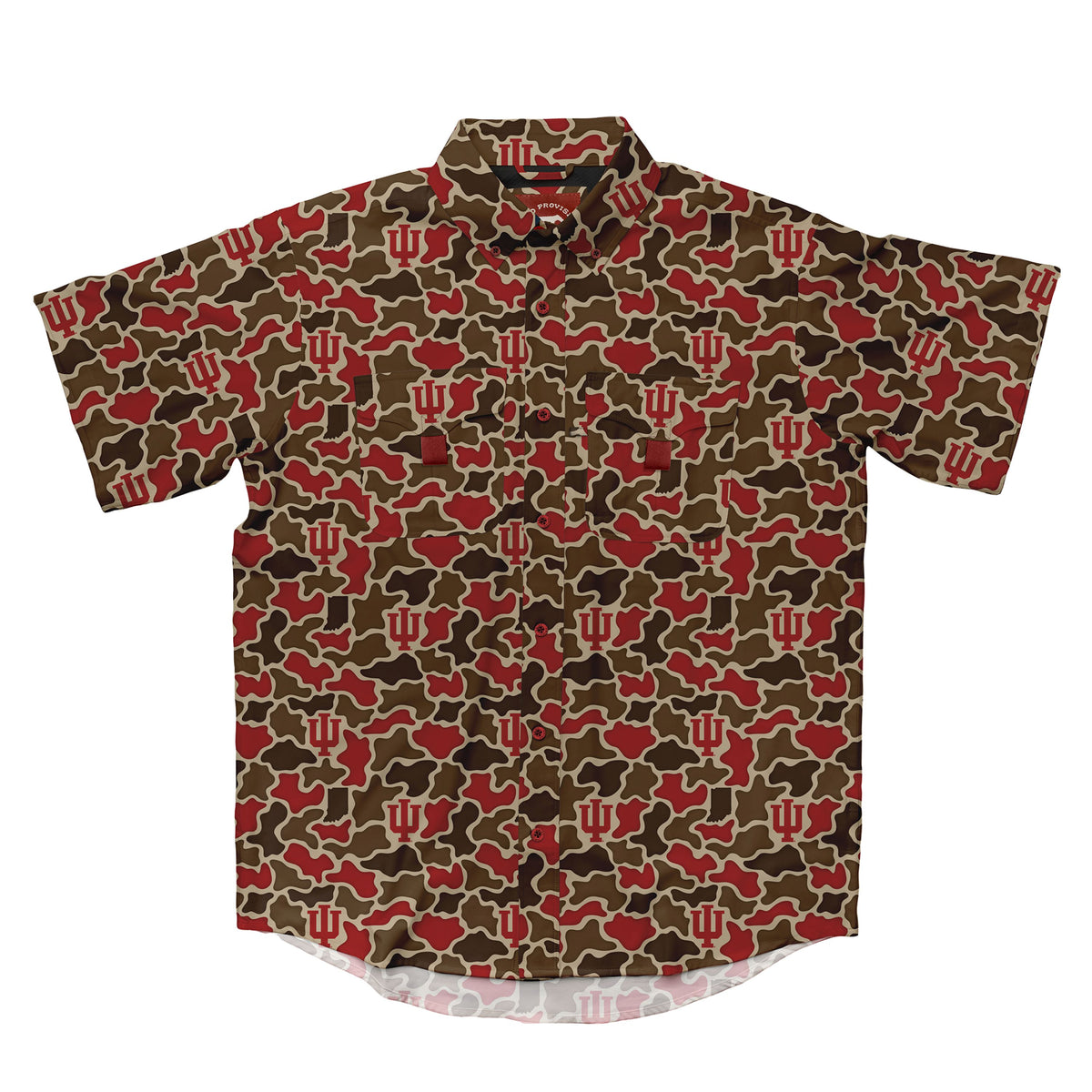 Indiana Hoosiers Camo Primero SS Shirt