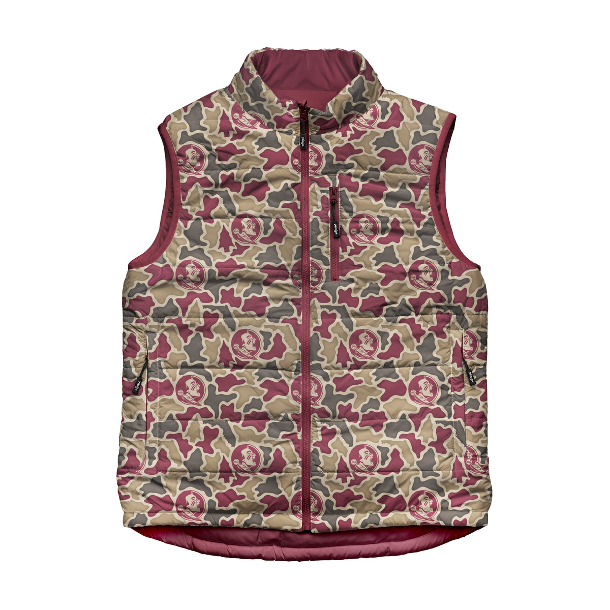 Florida State Seminoles Camo Encino Reversible Vest