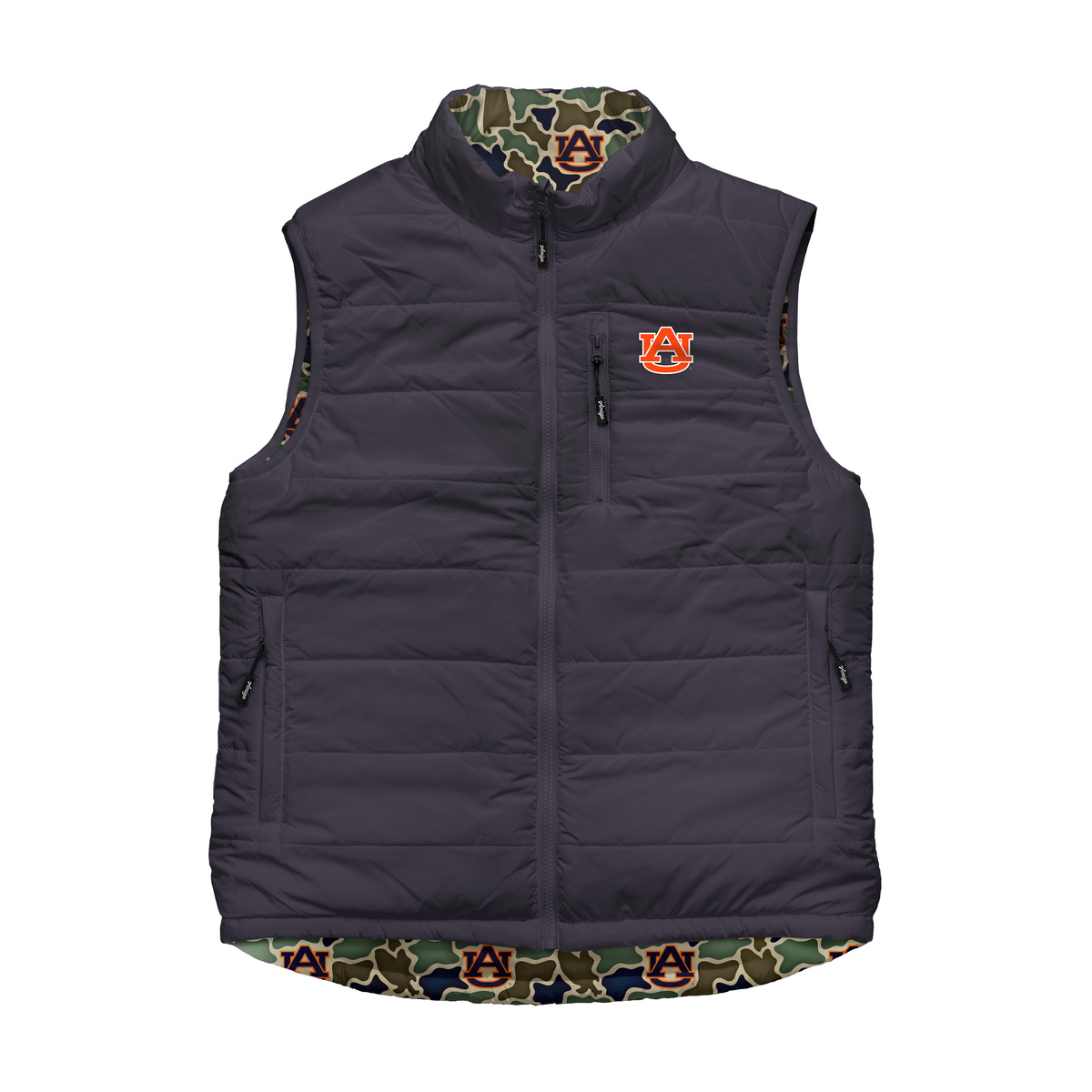 Auburn Tigers Camo Encino Reversible Vest
