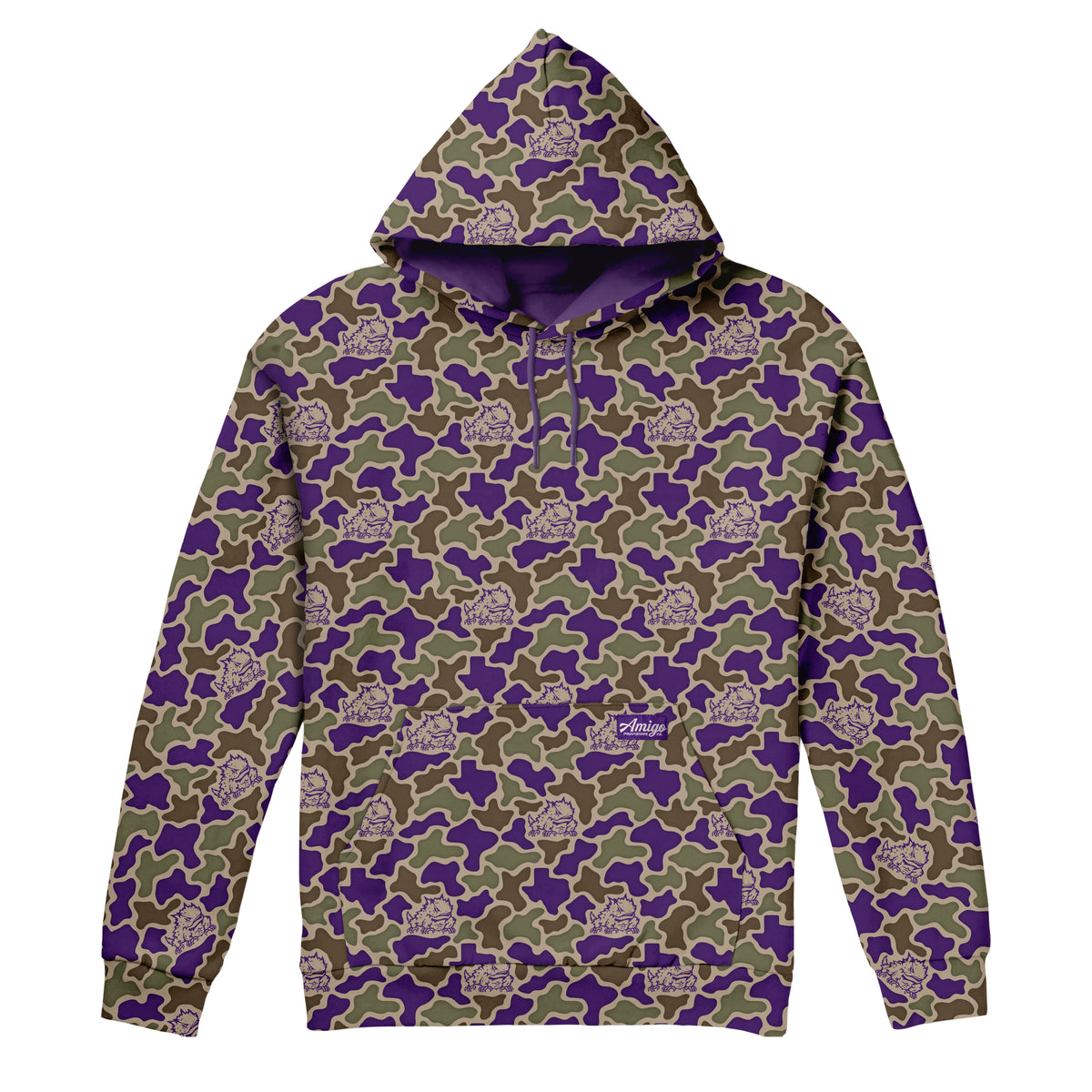 TCU Horned Frogs Camo Cimarron Hoodie