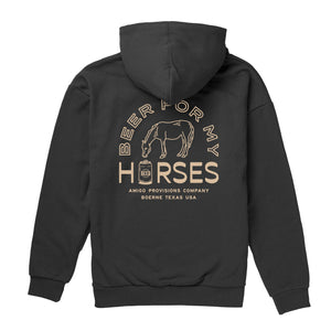 Beer For My Horses Mid-Weight Hoodie