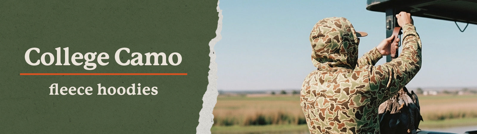 College Camo Hoodies