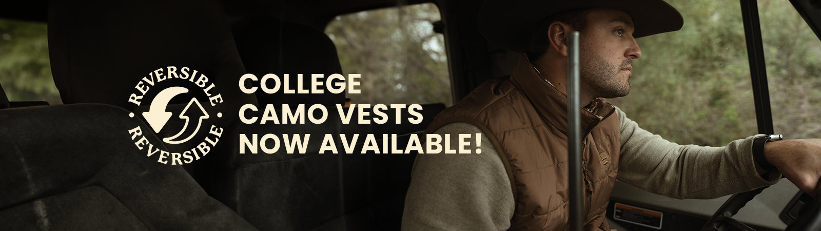 College Camo Vests