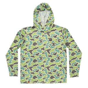 Camigo Coastal Camo- Sol Series Hoodie