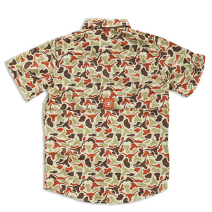 YOUTH - Longhorn Camo - Frio Tech Shirt