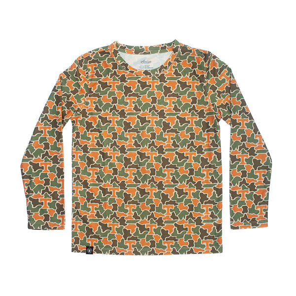 YOUTH - Tennessee Volunteers Camo - Sol Series Shirt