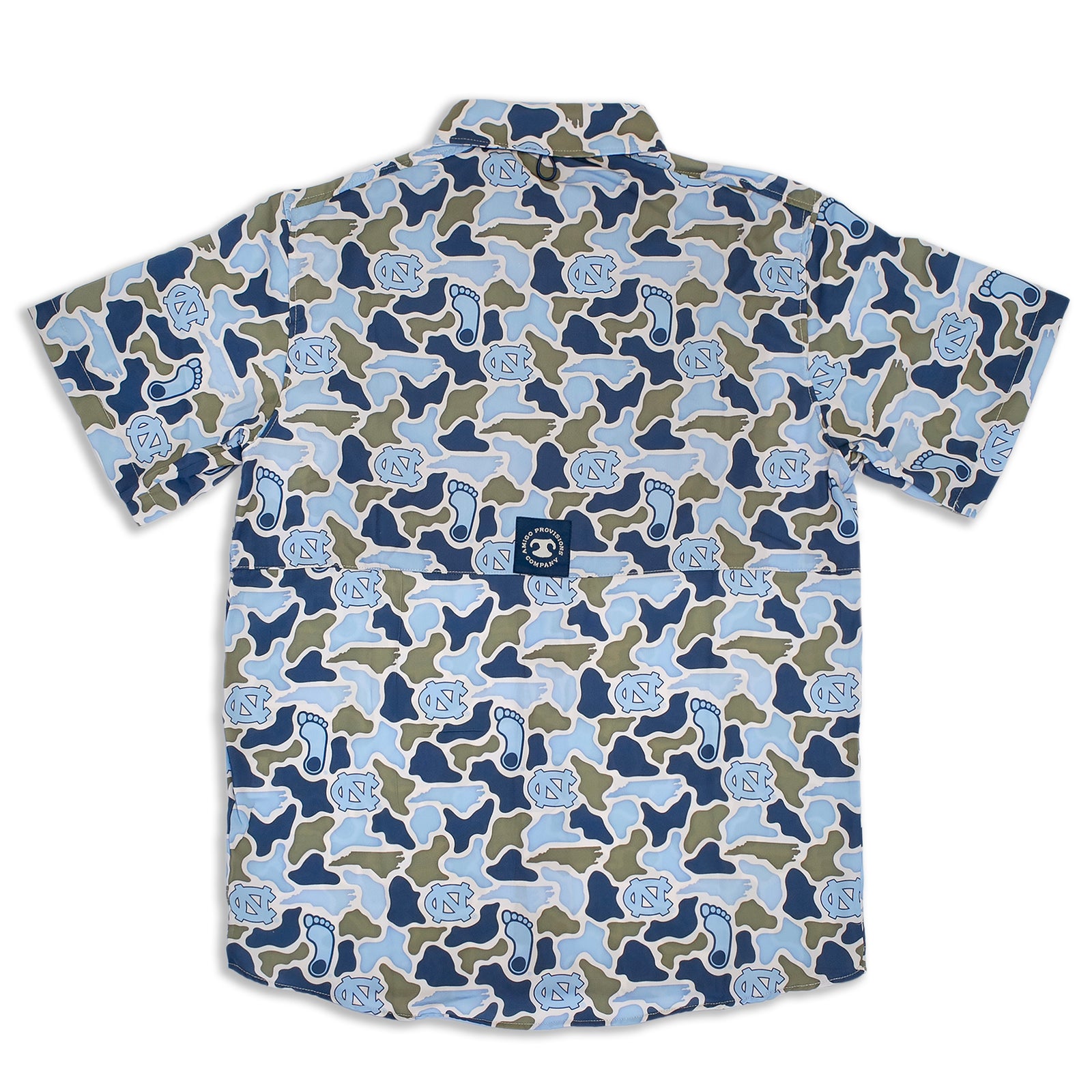UNC Tar Heels Camo - Frio Tech Shirt