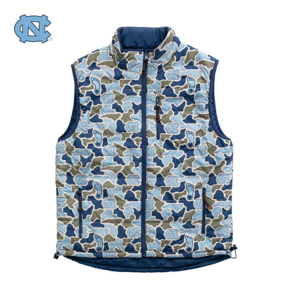 UNC Tar Heels Camo - Reversible Vest
