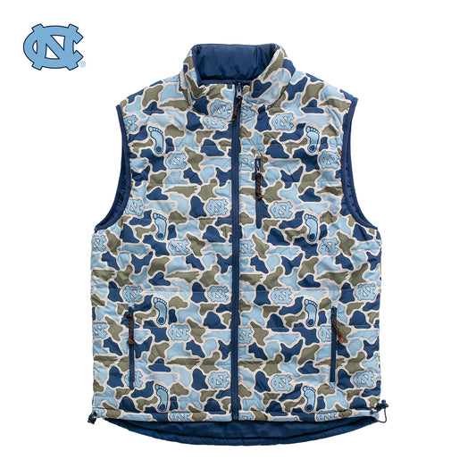 UNC Tar Heels Camo - Reversible Vest