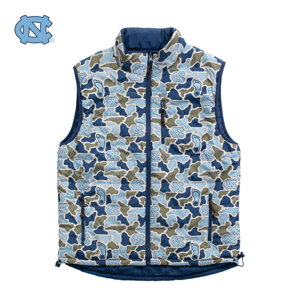 North Carolina Tar Heels Camo Encino Reversible Vest