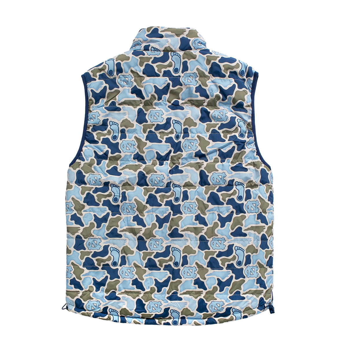 North Carolina Tar Heels Camo - Reversible Vest