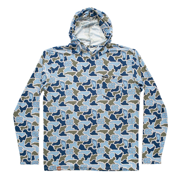 North Carolina Tar Heels Camo - Sol Series Hoodie
