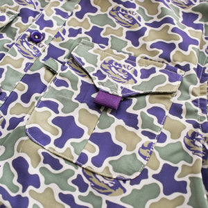 YOUTH - LSU Camo - Frio Tech Long Sleeve