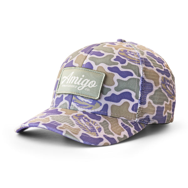 LSU Tigers Camo Mesh Back Hat