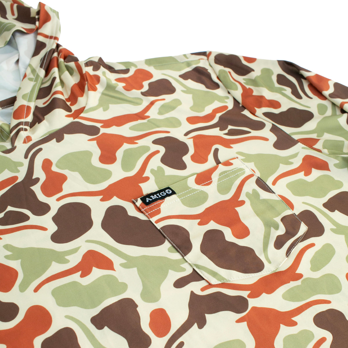 Texas Longhorns Camo - Sol Series Hoodie