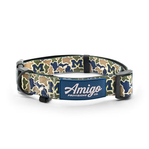 Michigan Camo - Performance Nylon Dog Collar