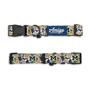 Michigan Camo - Performance Nylon Dog Collar