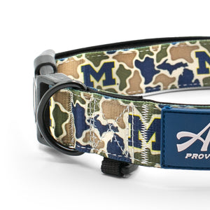 Michigan Camo - Performance Nylon Dog Collar