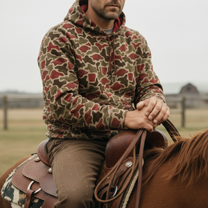 Arkansas Razorbacks Licensed Camo Cimarron Fleece Pullover Hoodie