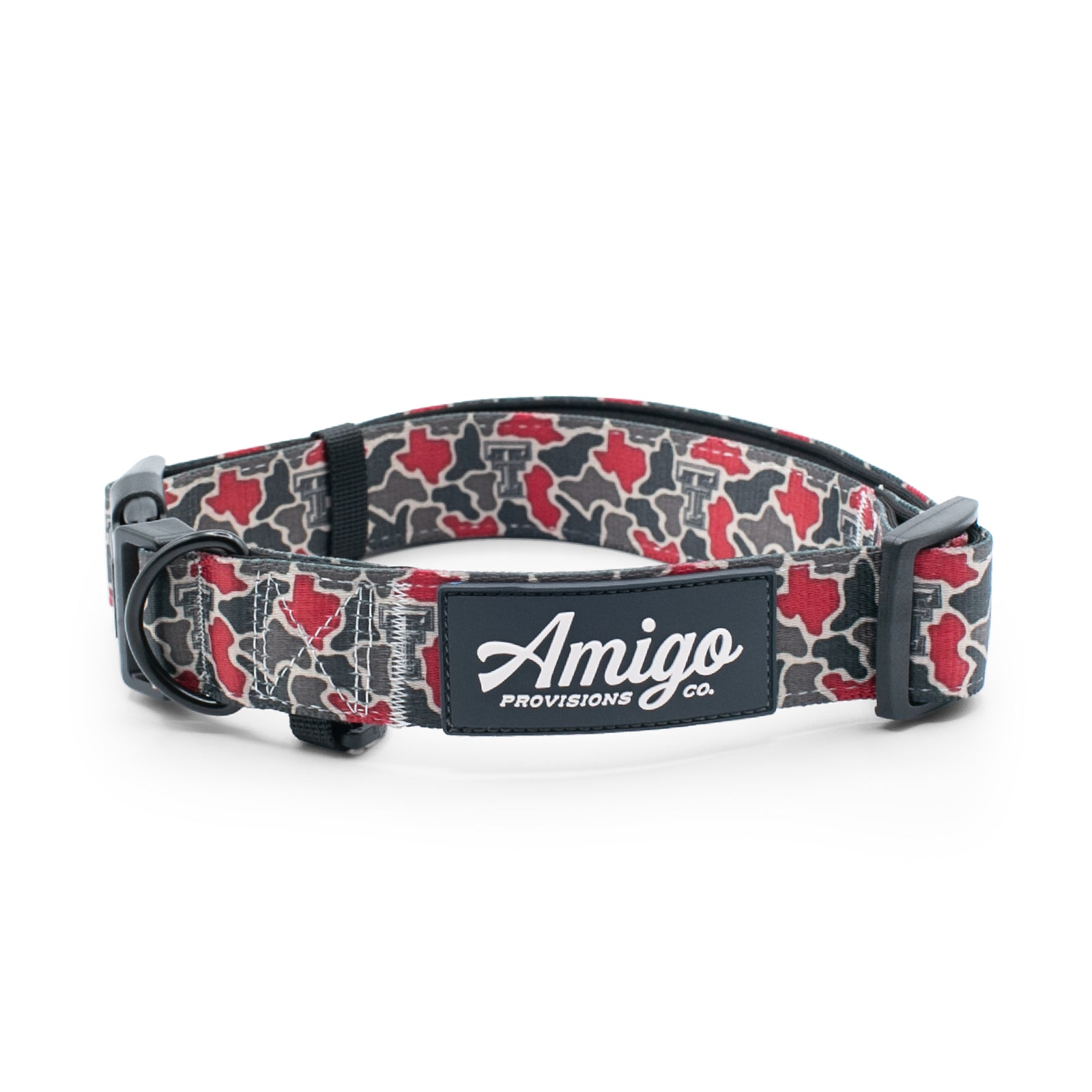 Texas Tech Camo - Performance Nylon Dog Collar