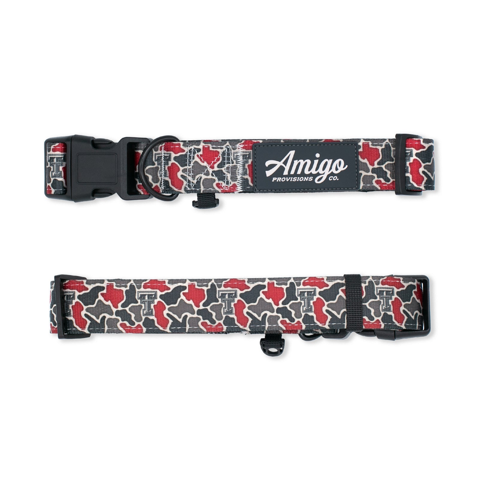 Texas Tech Camo - Performance Nylon Dog Collar