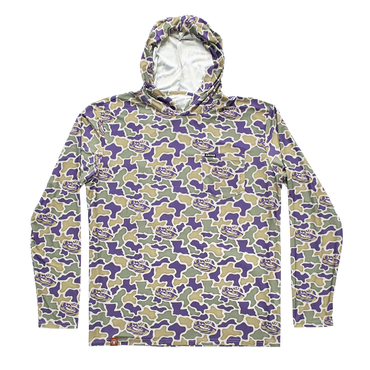 LSU Tigers Camo - Sol Series Hoodie