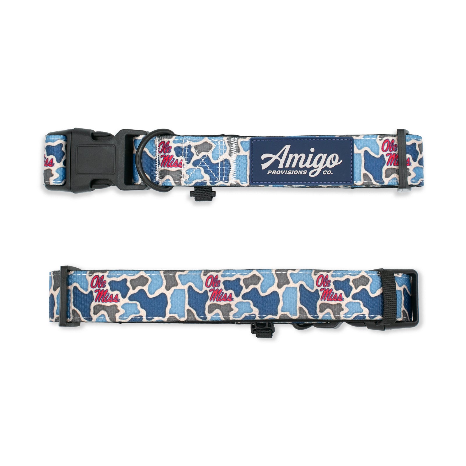 Ole Miss Camo - Performance Nylon Dog Collar