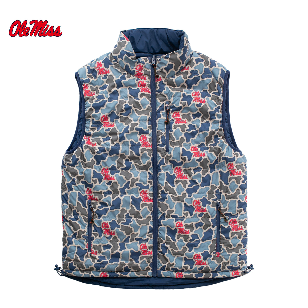 Ole Miss Rebels Camo Encino Reversible Vest