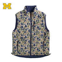 Michigan Wolverines Camo - Reversible Vest