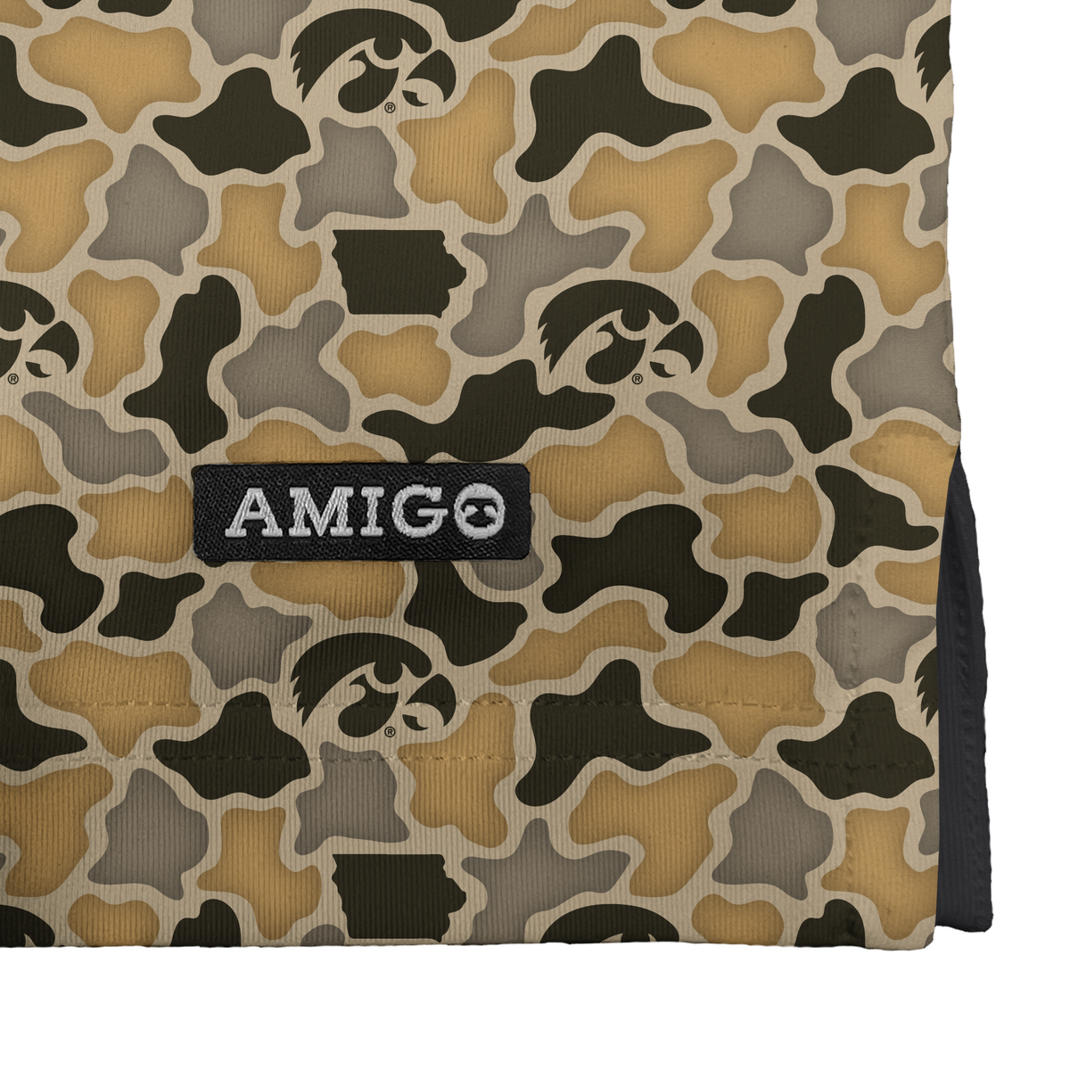 Iowa Hawkeyes Clubhouse Camo Polo