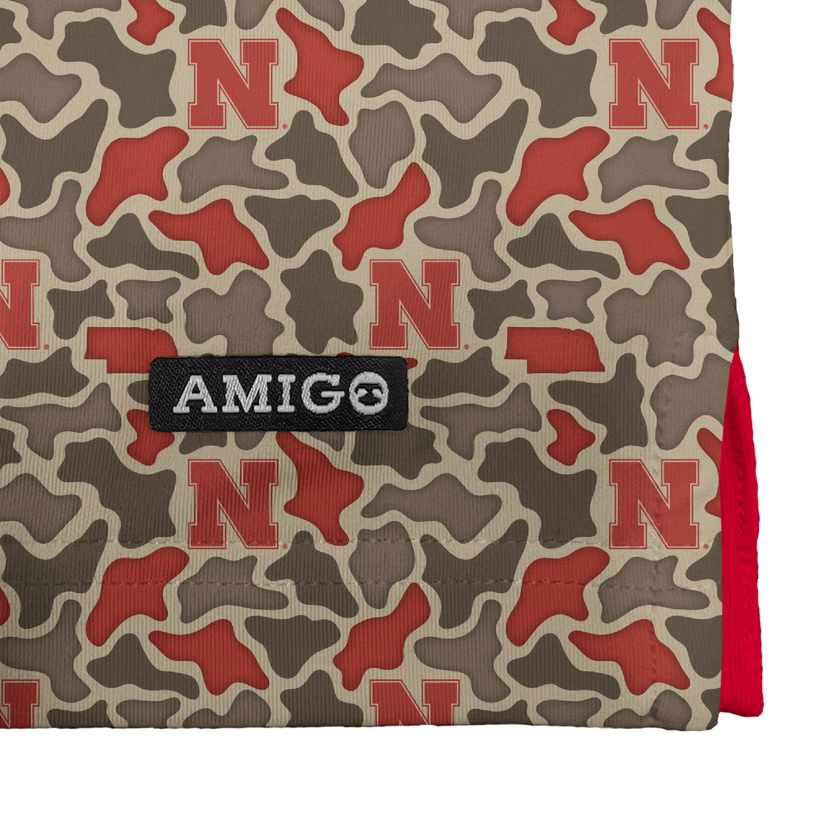 Nebraska Cornhuskers Clubhouse Camo Polo