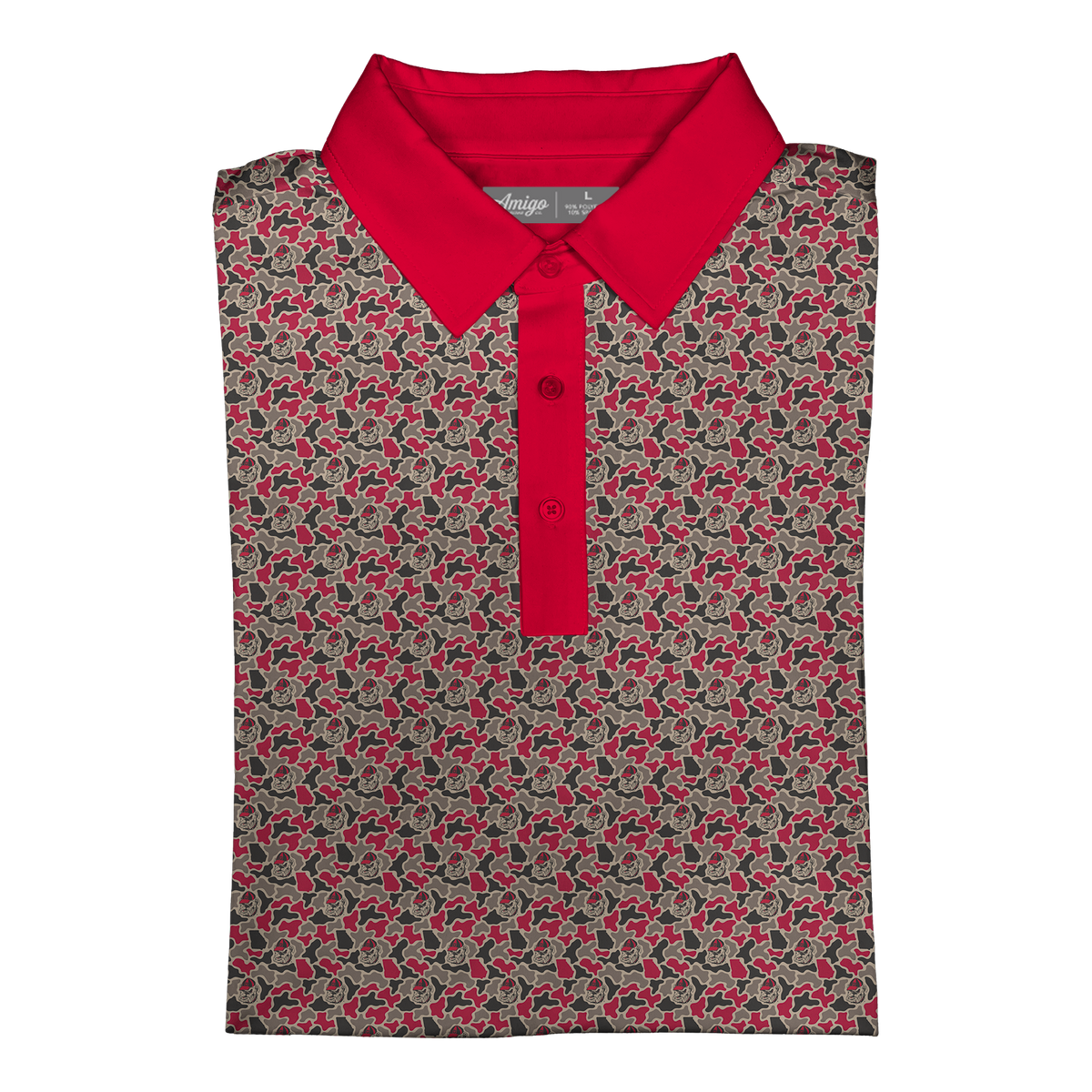 Georgia Bulldogs Clubhouse Camo Polo