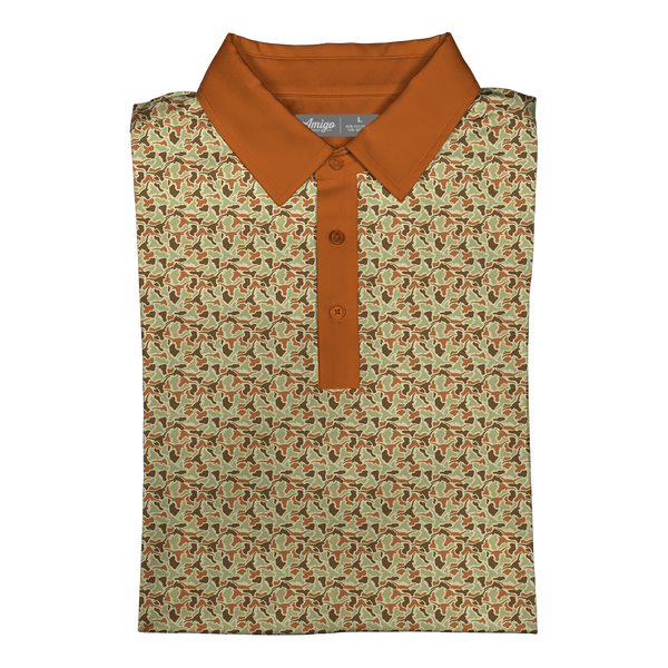 Texas Longhorns Clubhouse Camo Polo