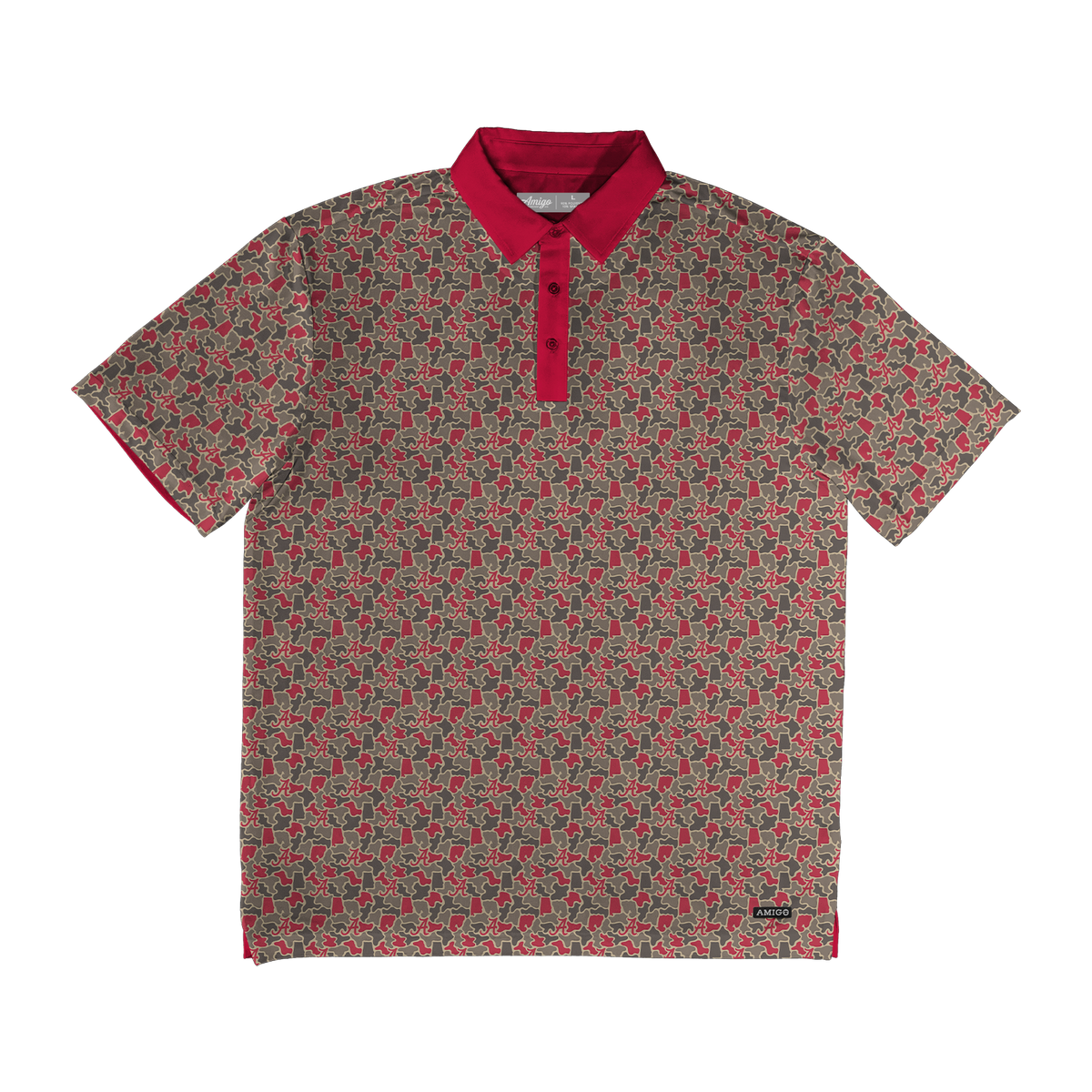 Alabama Crimson Tide Clubhouse Camo Polo