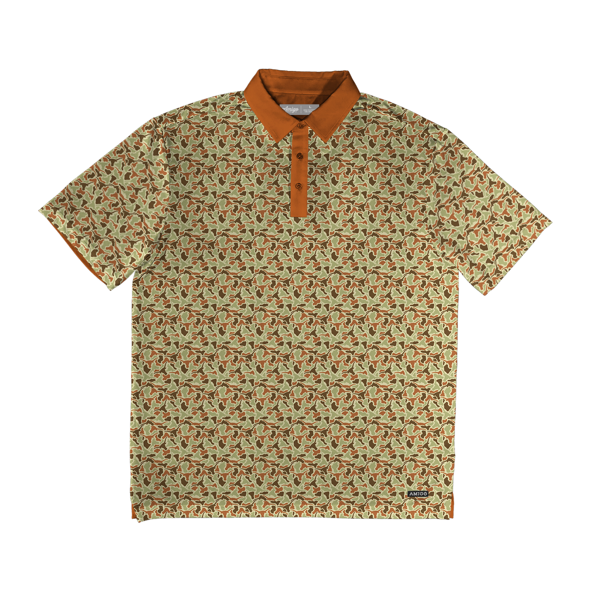 Texas Longhorns Clubhouse Camo Polo