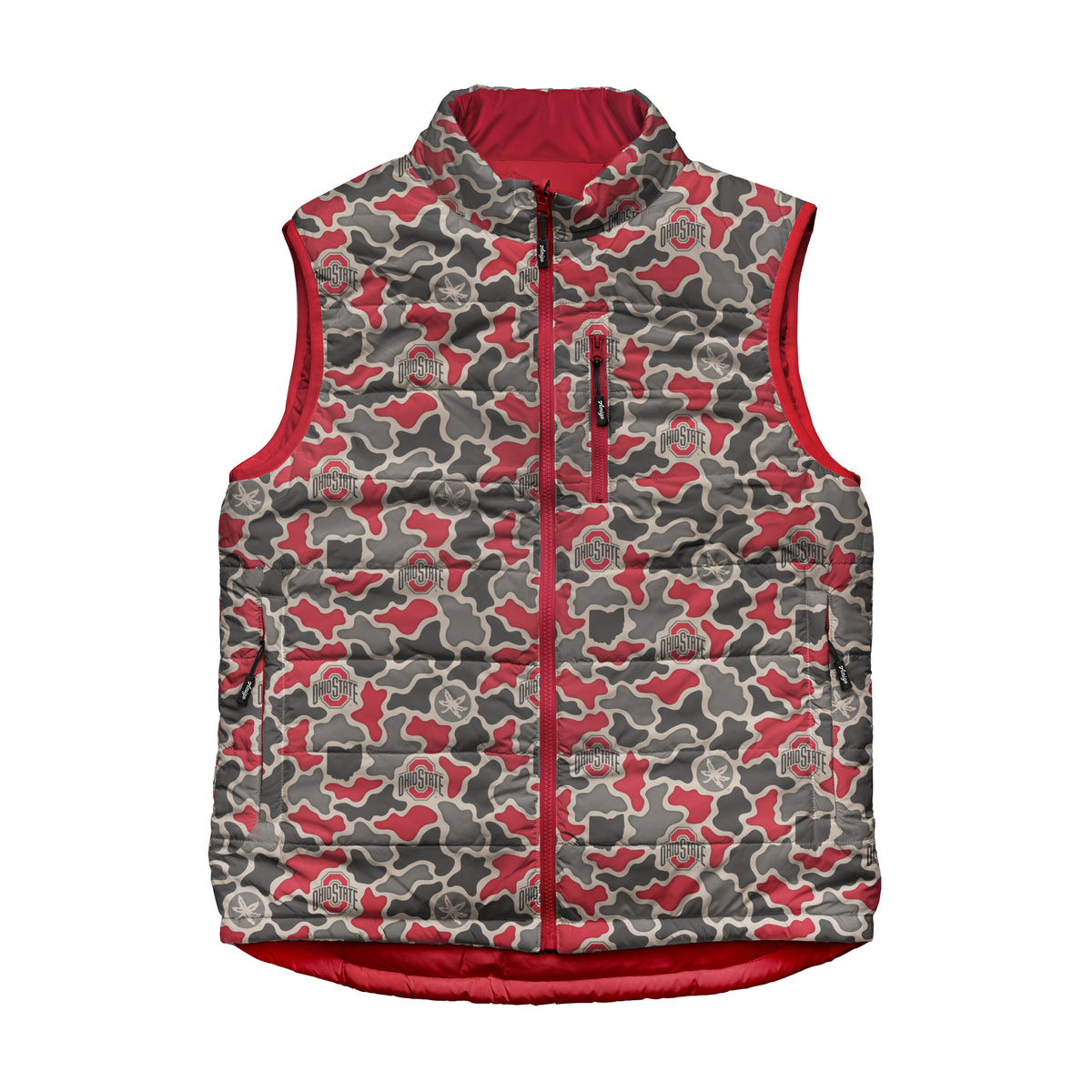 Ohio State Buckeyes Camo Encino Reversible Vest
