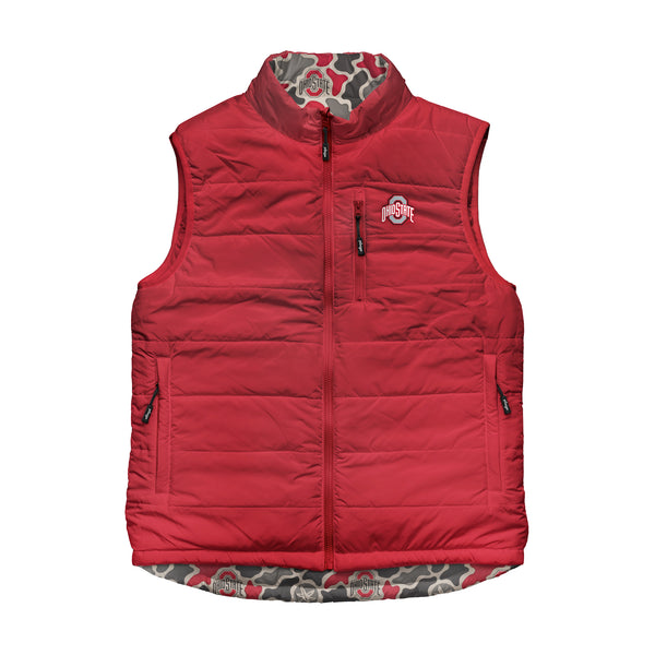 Ohio State Buckeyes Camo Encino Reversible Vest