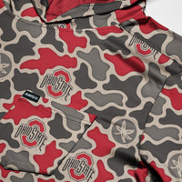 Ohio State Buckeyes Camo Playa Hooded Shirt