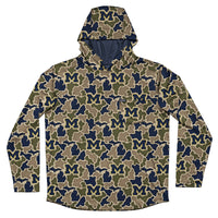 Michigan Wolverines Camo Playa Hooded Shirt