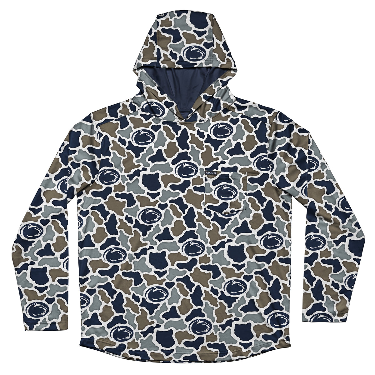 Penn State Nittany Lions Camo Playa Hooded Shirt